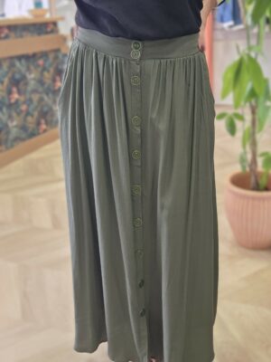Jupe Claudie kaki – Image 3