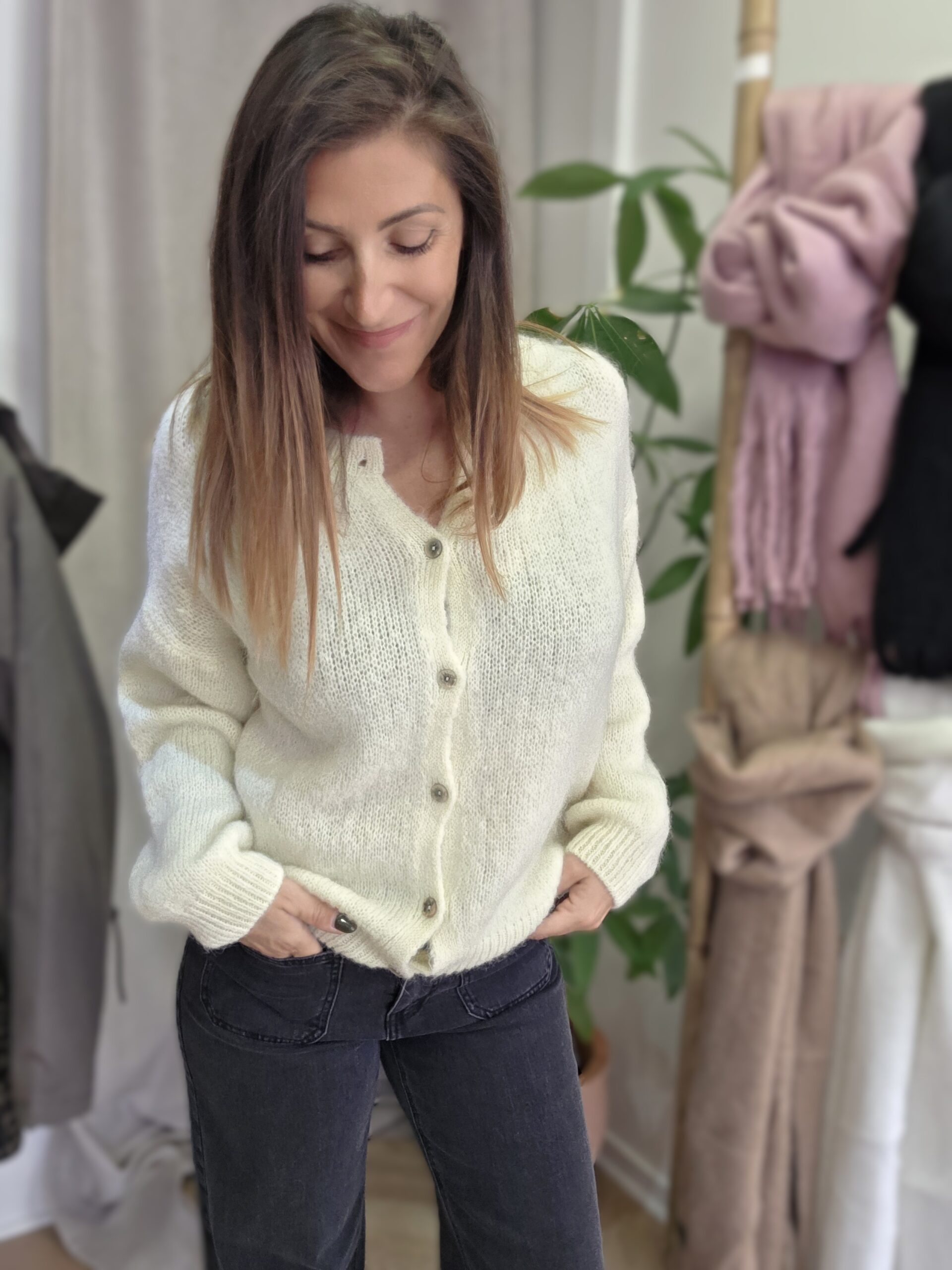 Gilet Manille jaune pastel 🇮🇹