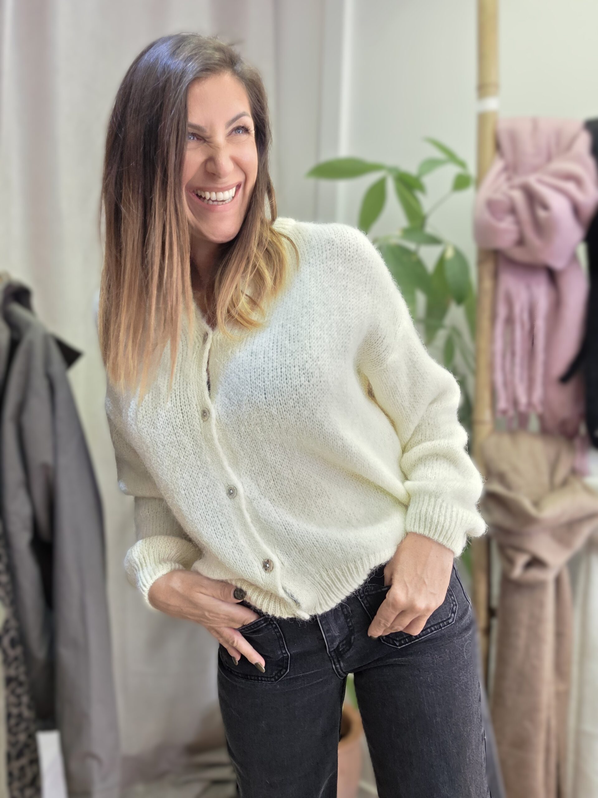 Gilet Manille jaune pastel 🇮🇹 – Image 2