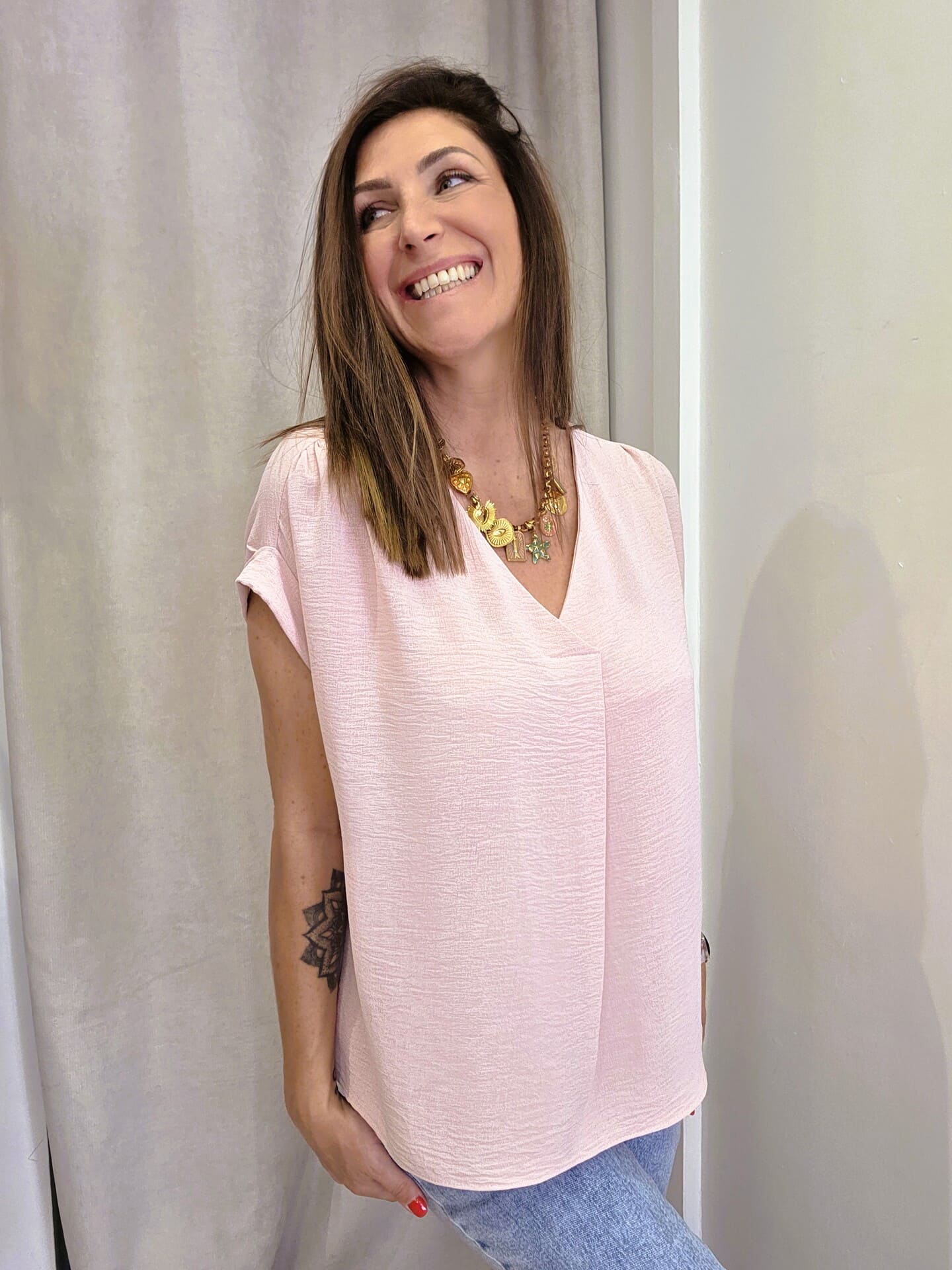 Top Pam fluide rose pastel 🇫🇷