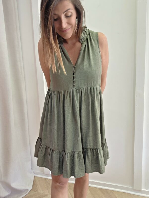 Robe Dina kaki