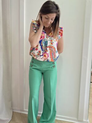 Pantalon Dean vert 🇫🇷 – Image 2