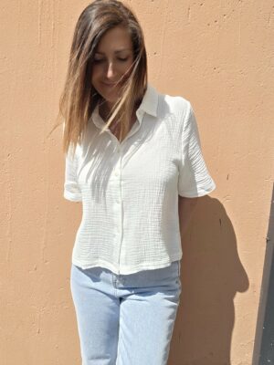 Chemise Marianne blanche – Image 3