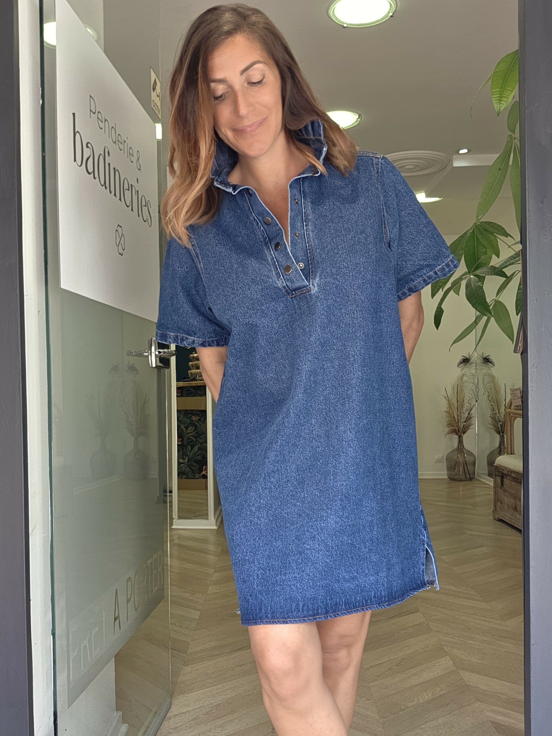Robe en jean Cosmo