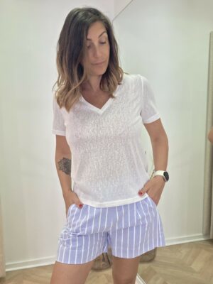T-shirt Maé blanc