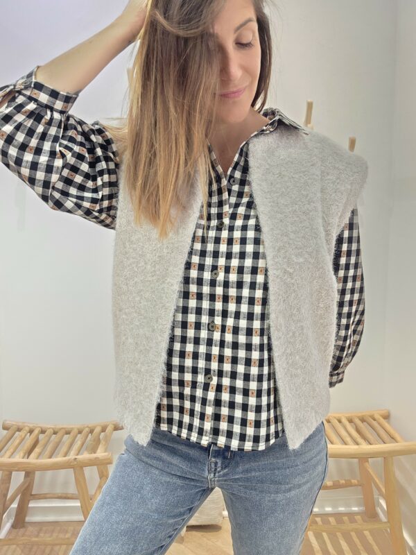 Gilet Maud beige 🇫🇷