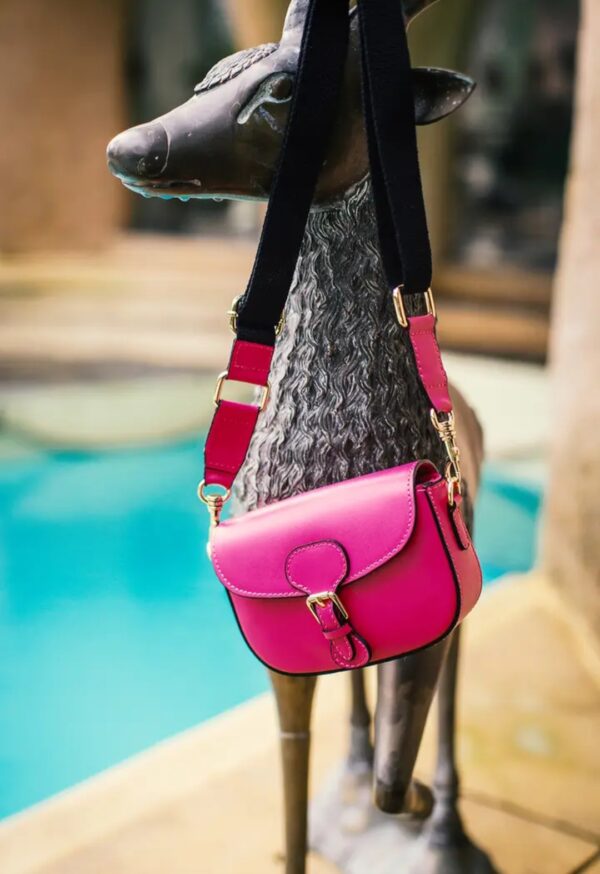 Sac Hermine fuchsia 🇮🇹