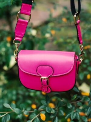 Sac Hermine fuchsia 🇮🇹 – Image 2