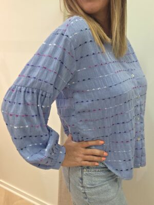 Blouse Bamba bleu – Image 3