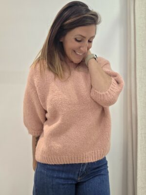 Pull Lycie vieux rose – Image 2