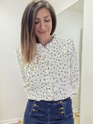 Blouse Lizette marine – Image 3