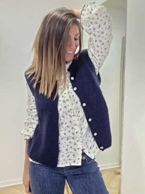 Blouse Lizette marine