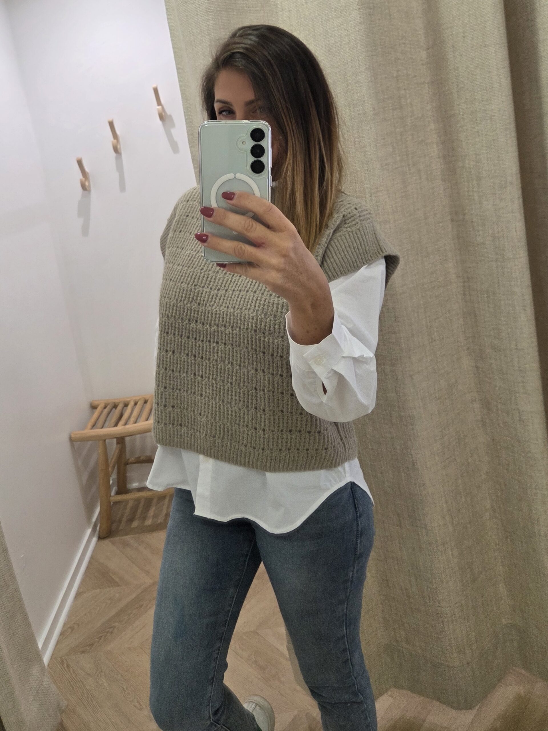 Pull sans manches Cerise – Image 3