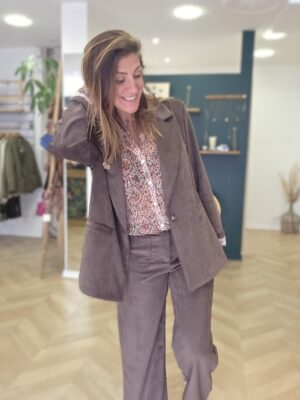 Blazer Voltaire chocolat 🇮🇹 – Image 3