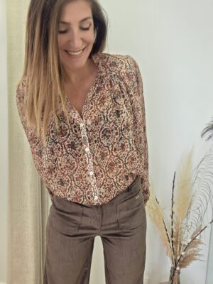 Blouse Fiona beige 🇫🇷