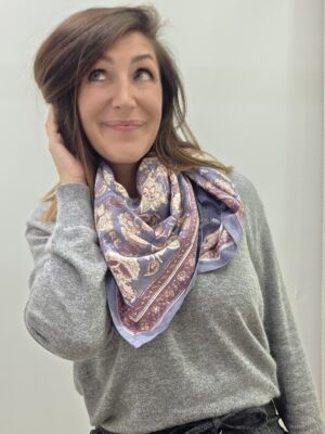 Grand foulard indien