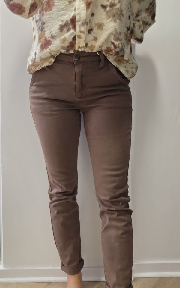 Chino Milan chocolat