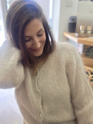 Gilet maille Doudou beige 🇮🇹 – Image 2
