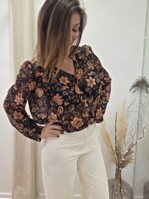 Blouse Fiona noir 🇫🇷