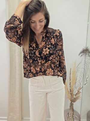Blouse Fiona noir 🇫🇷 – Image 2