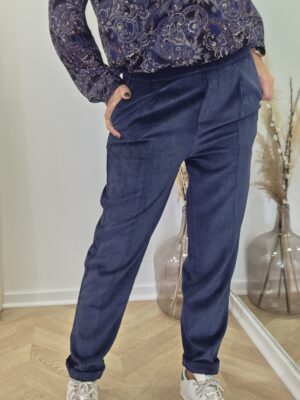 Pantalon Livio marine 🇮🇹 – Image 3