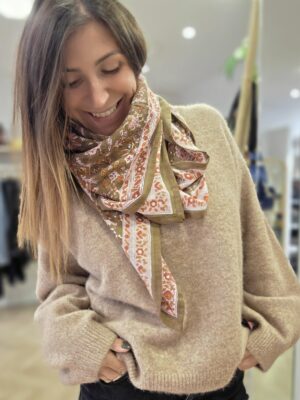 Grand foulard indien