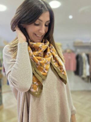 Grand foulard indien