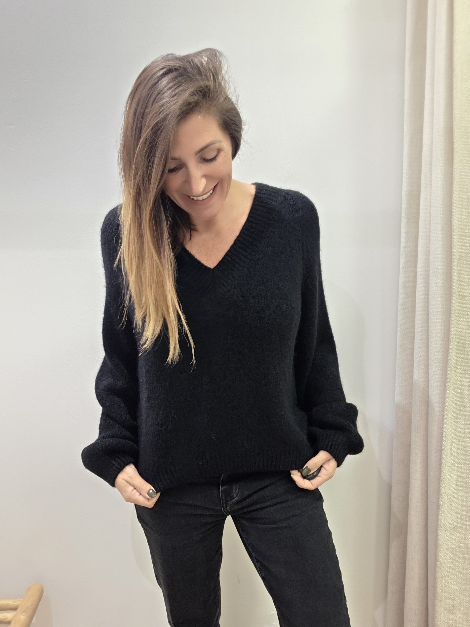 Pull Mélodie noir – Image 2