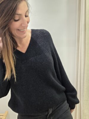 Pull Mélodie noir