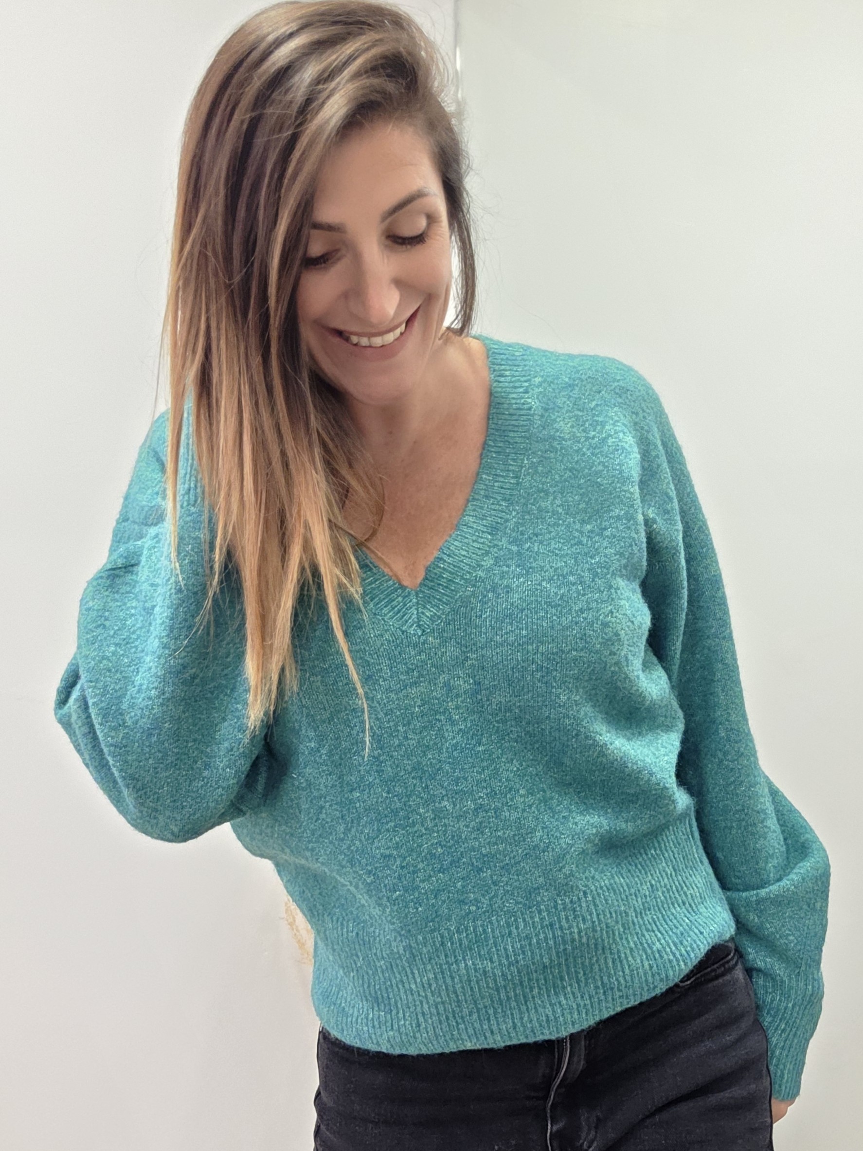 Pull Maggy vert – Image 2