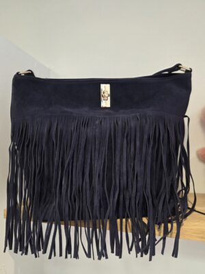 Sac à franges Diana marine