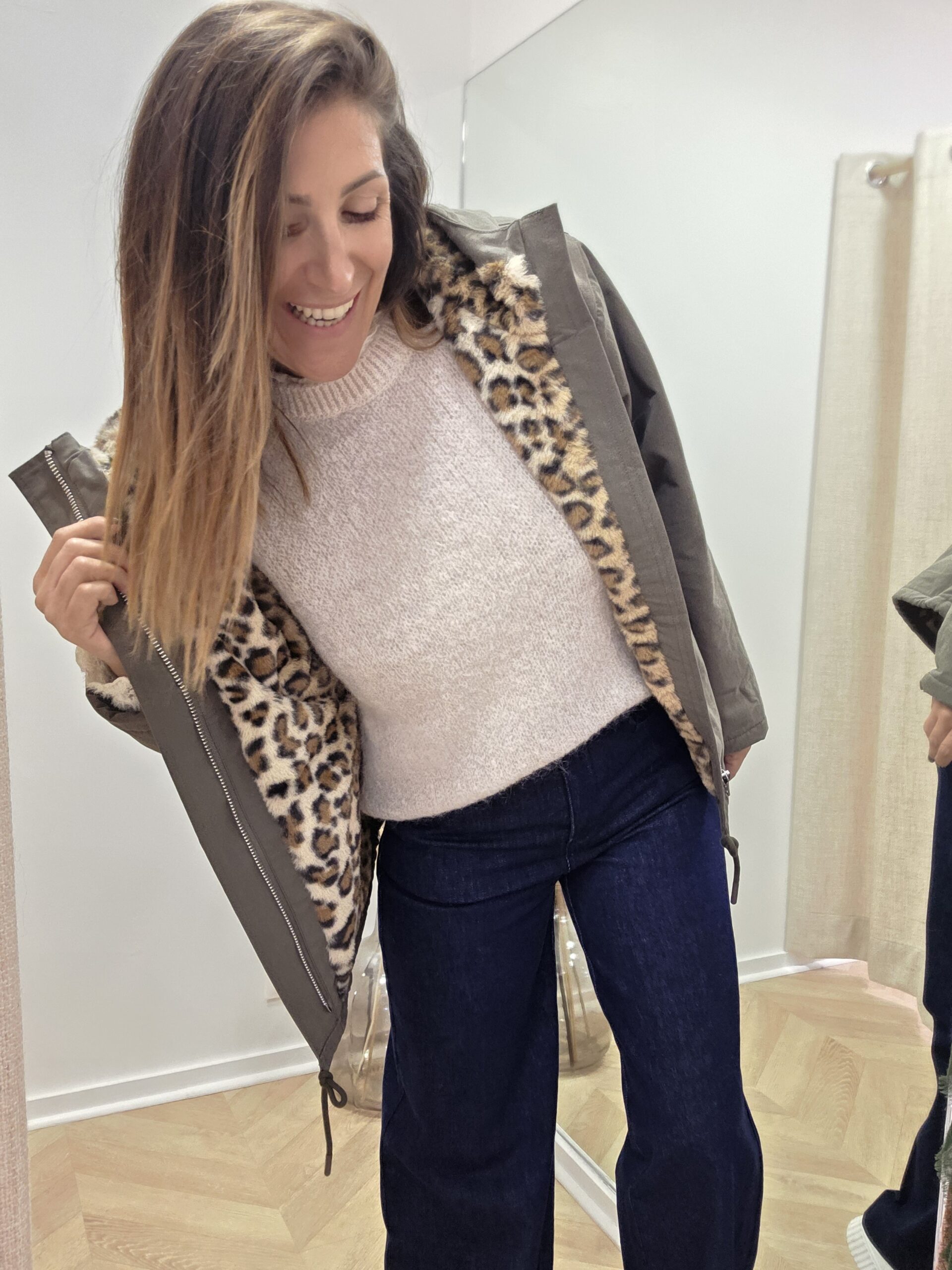 Parka Guzmania taupe – Image 2