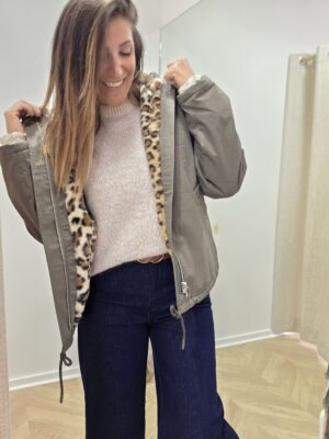 Parka Guzmania taupe