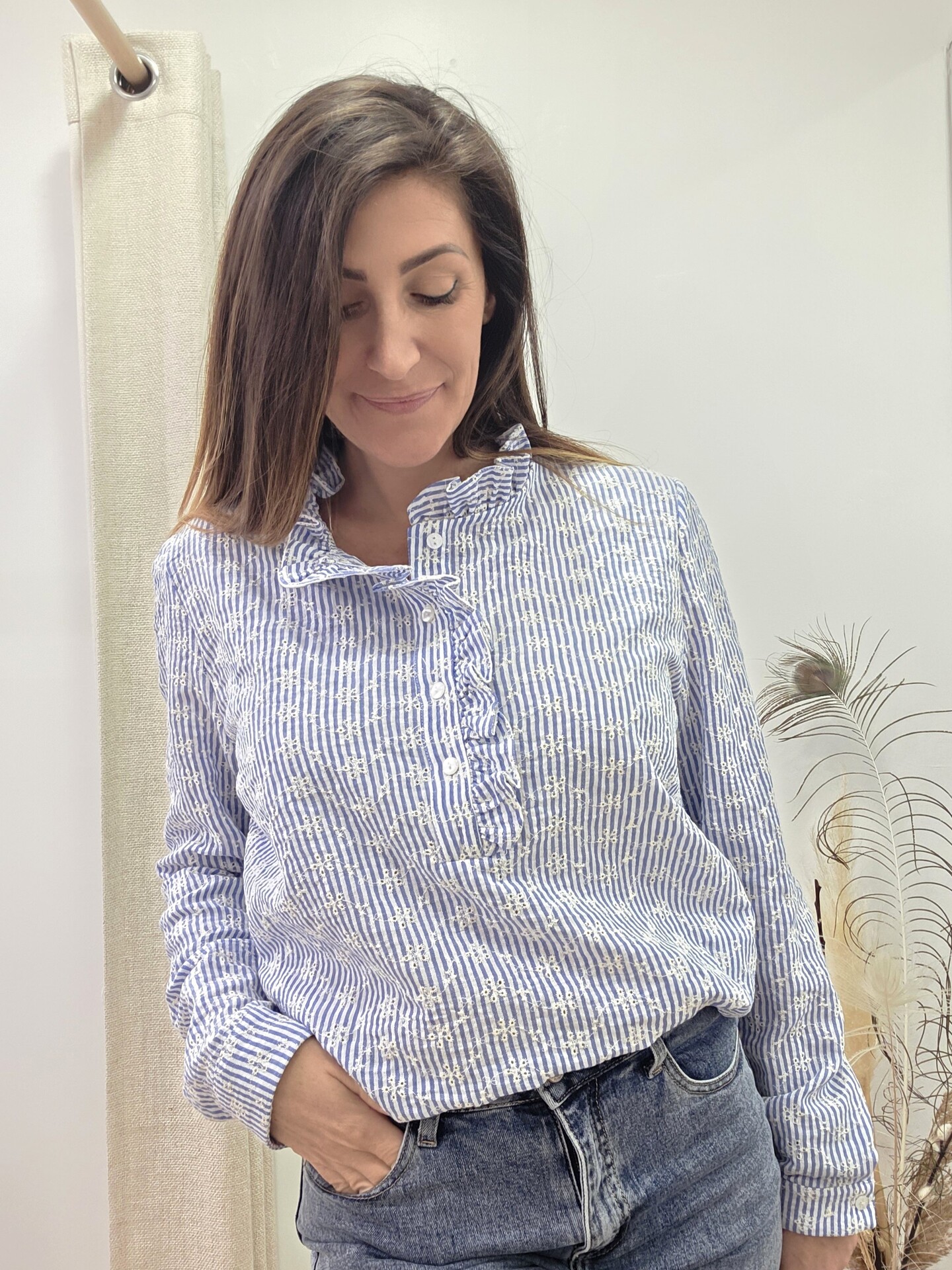 Blouse Léa brodée 🇫🇷