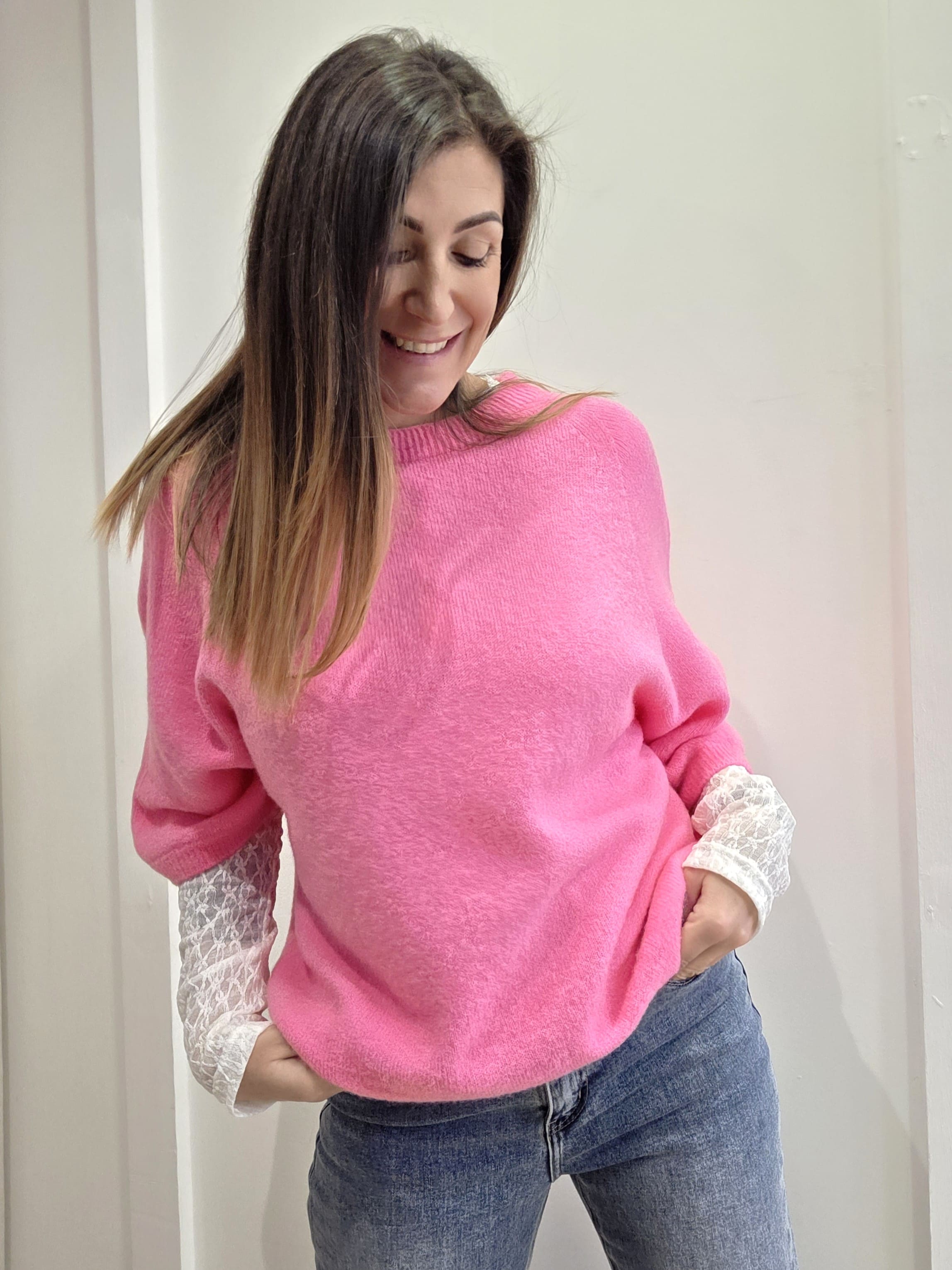 Pull Cotti rose  🇮🇹