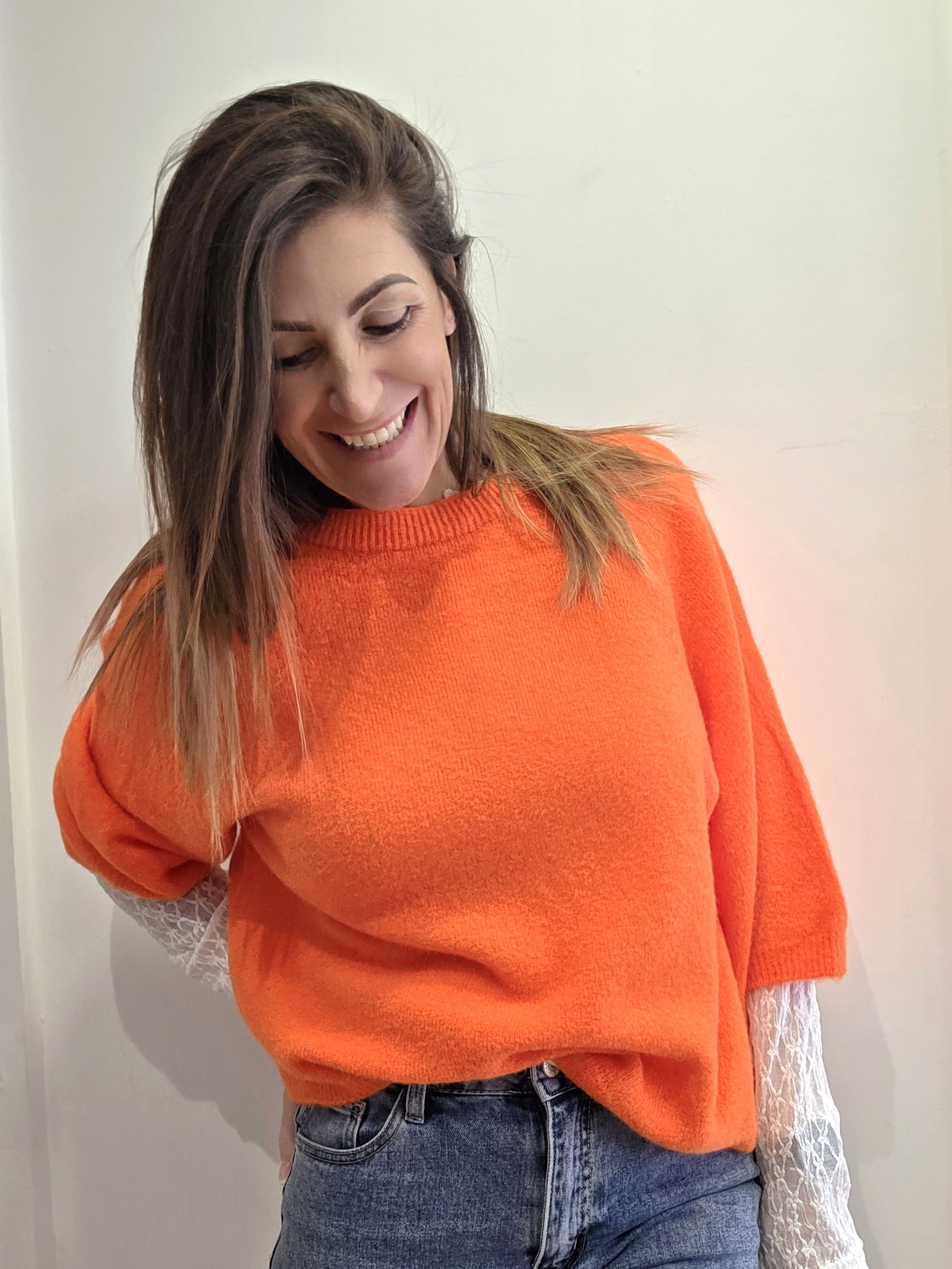 Pull Cotti orange  🇮🇹