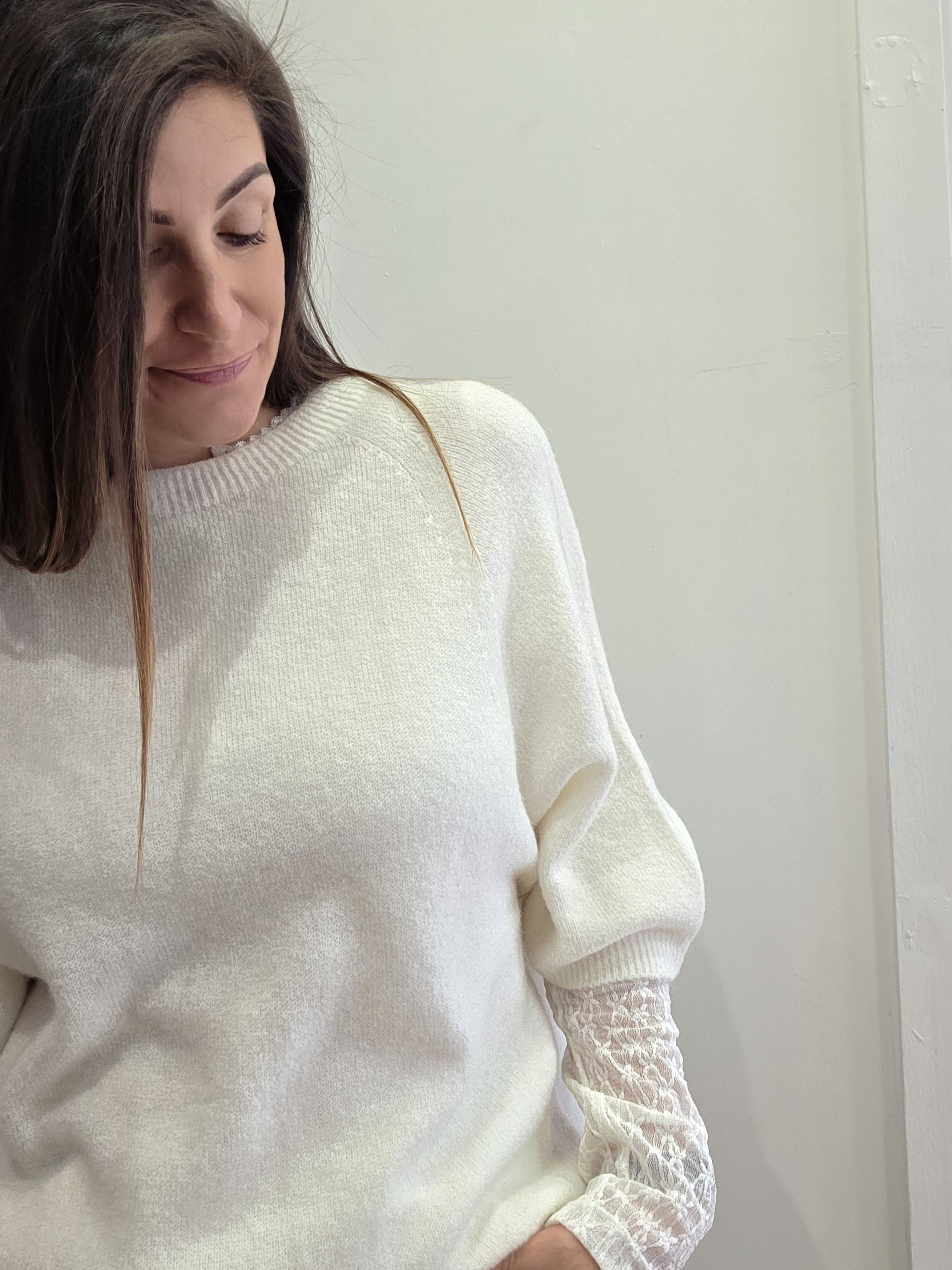 Pull Cotti écru  🇮🇹