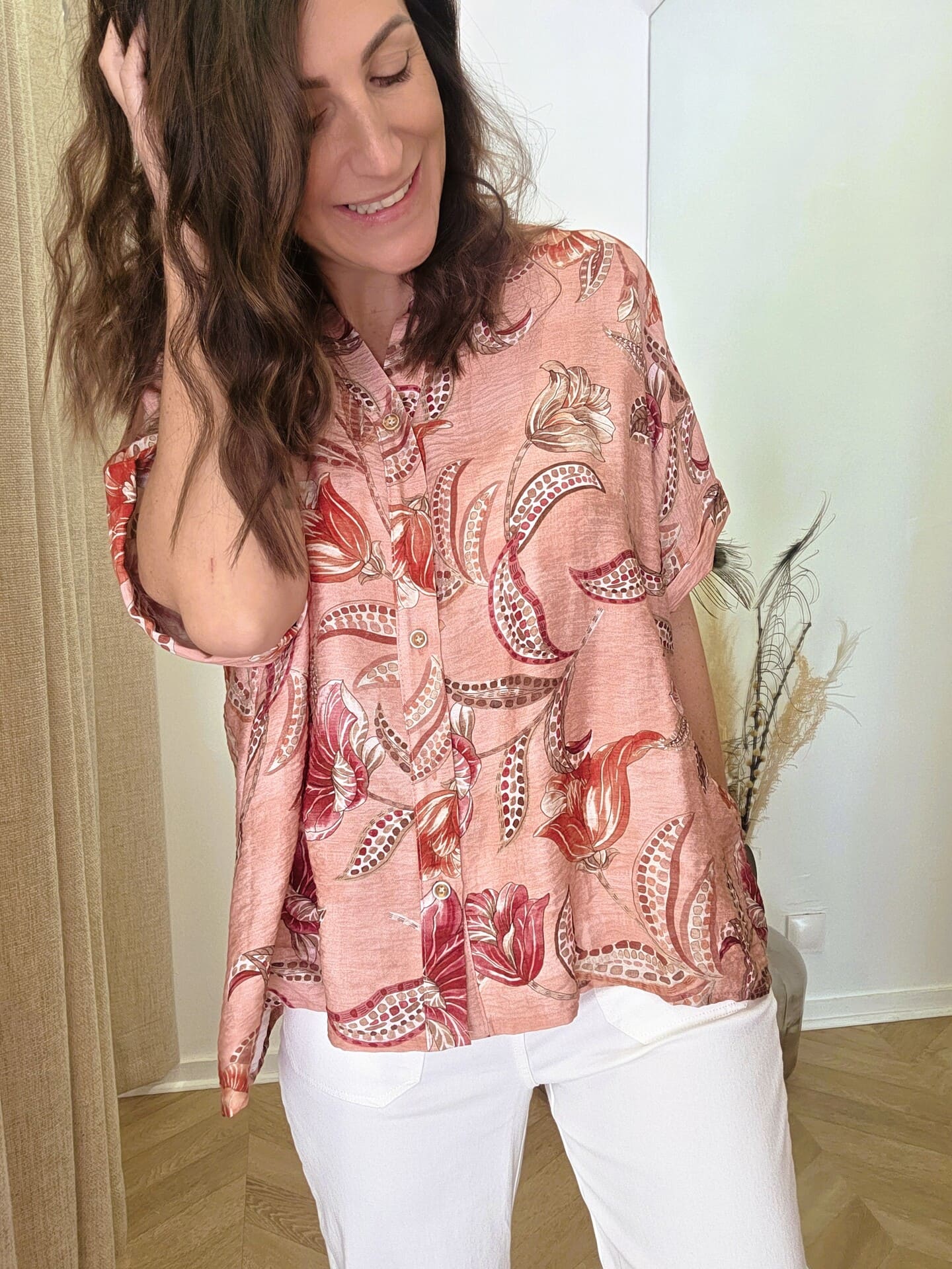 Blouse Paola imprimée fluide 🇮🇹 – Image 4