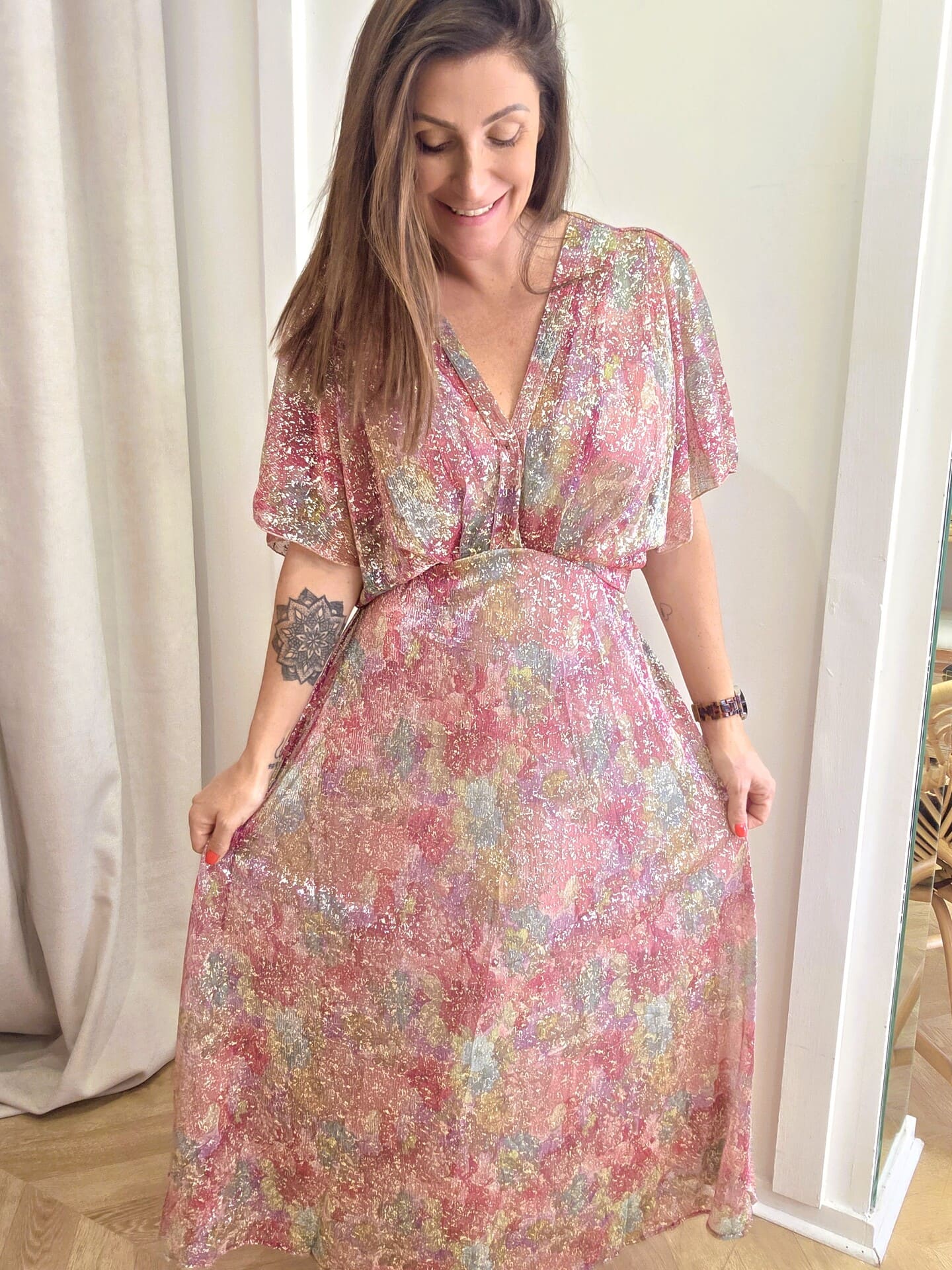 Robe Alabama pailletée rose 🇫🇷 – Image 3