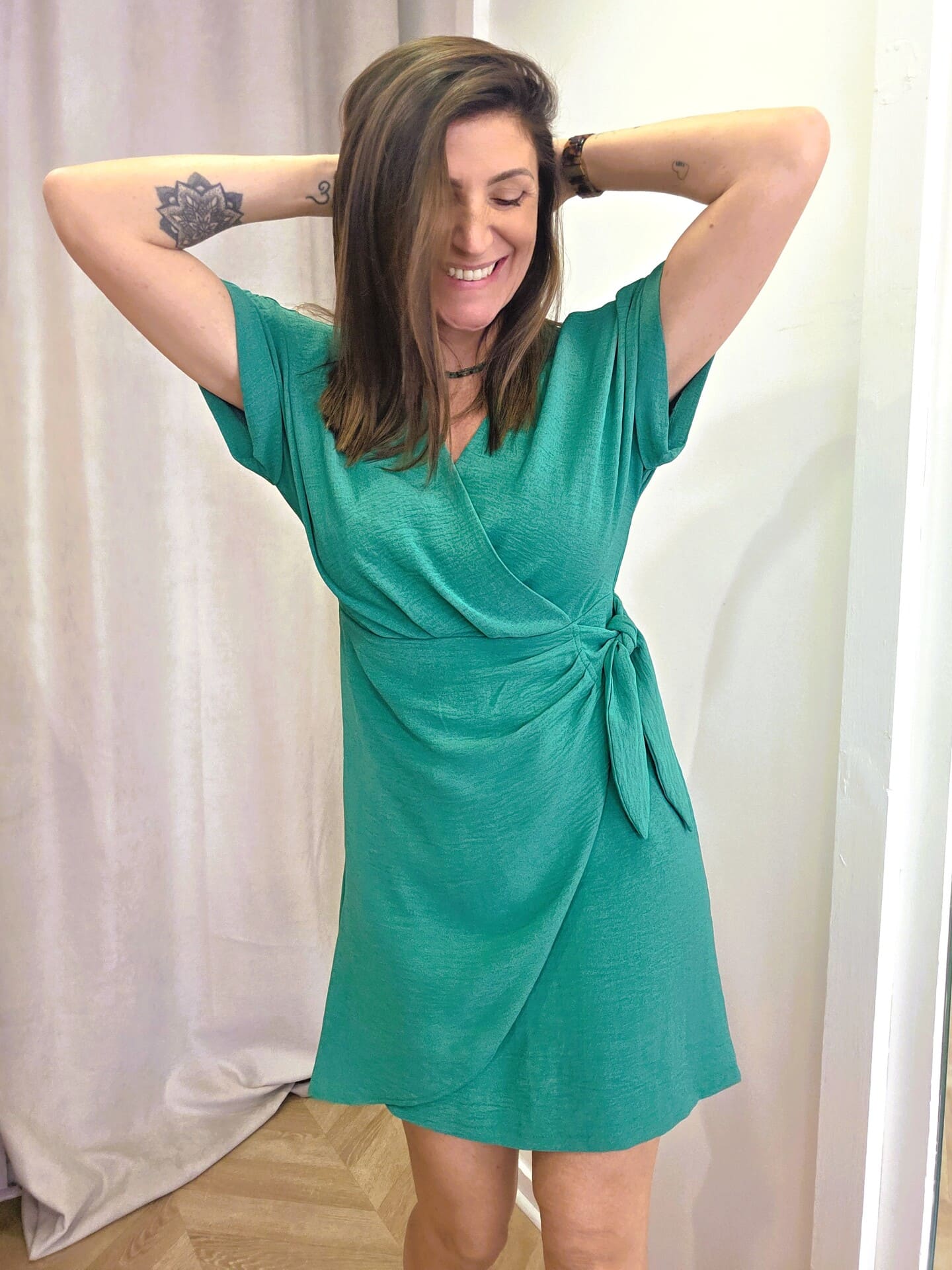 Robe Clara prairie effet portefeuille 🇫🇷 – Image 2