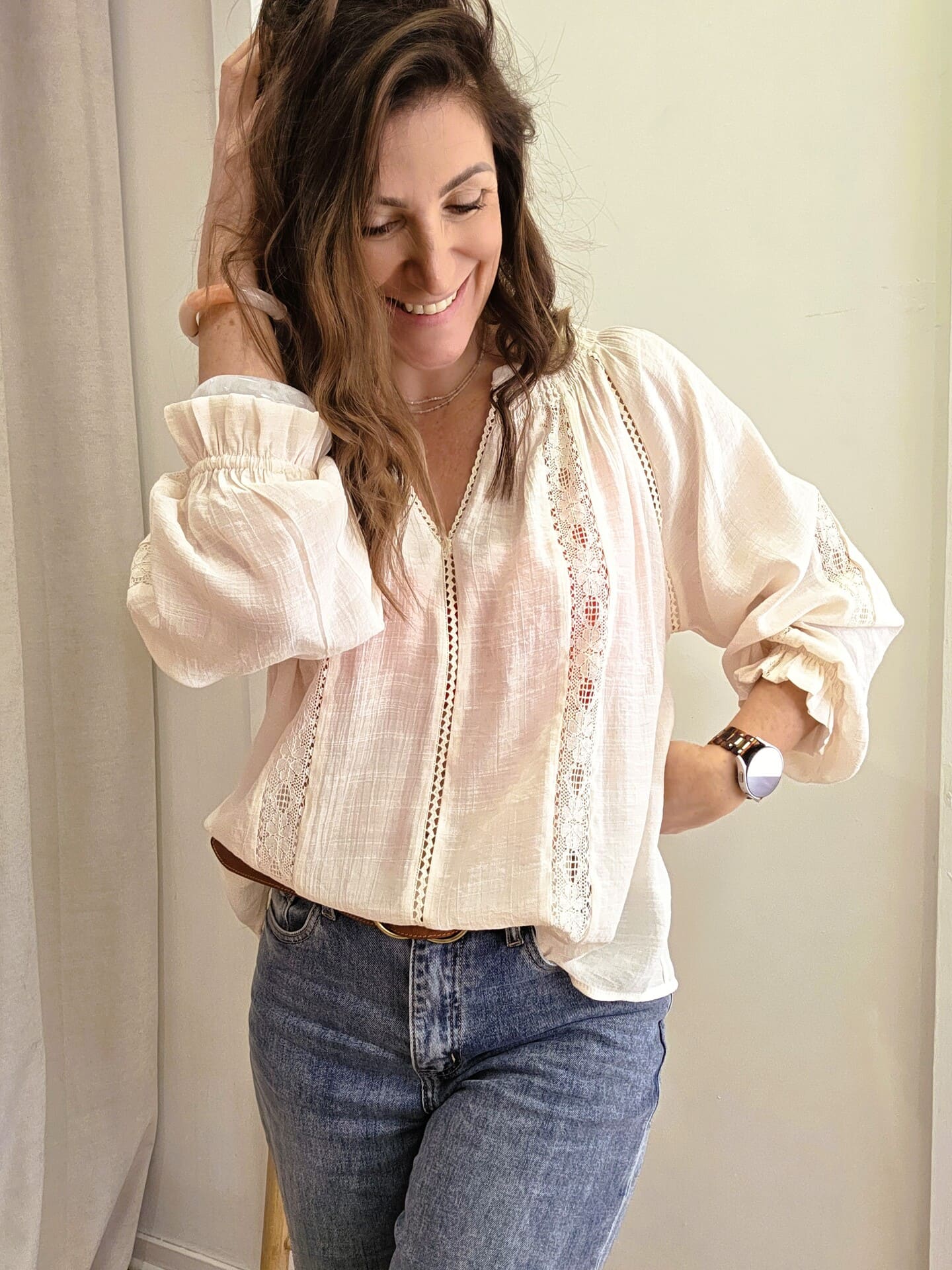 Blouse Luna en viscose fluide – Image 2