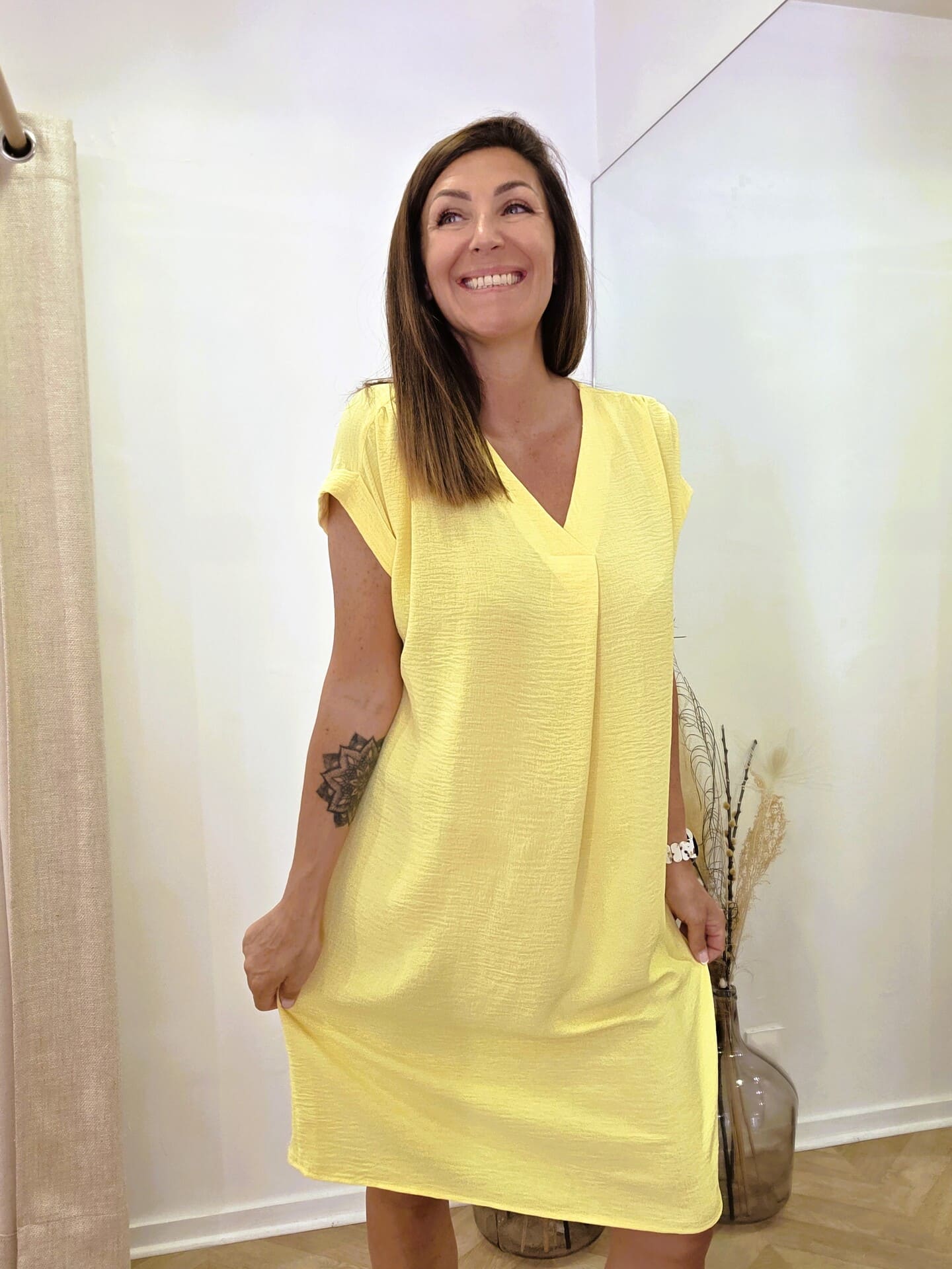 Robe Paula citron 🇫🇷