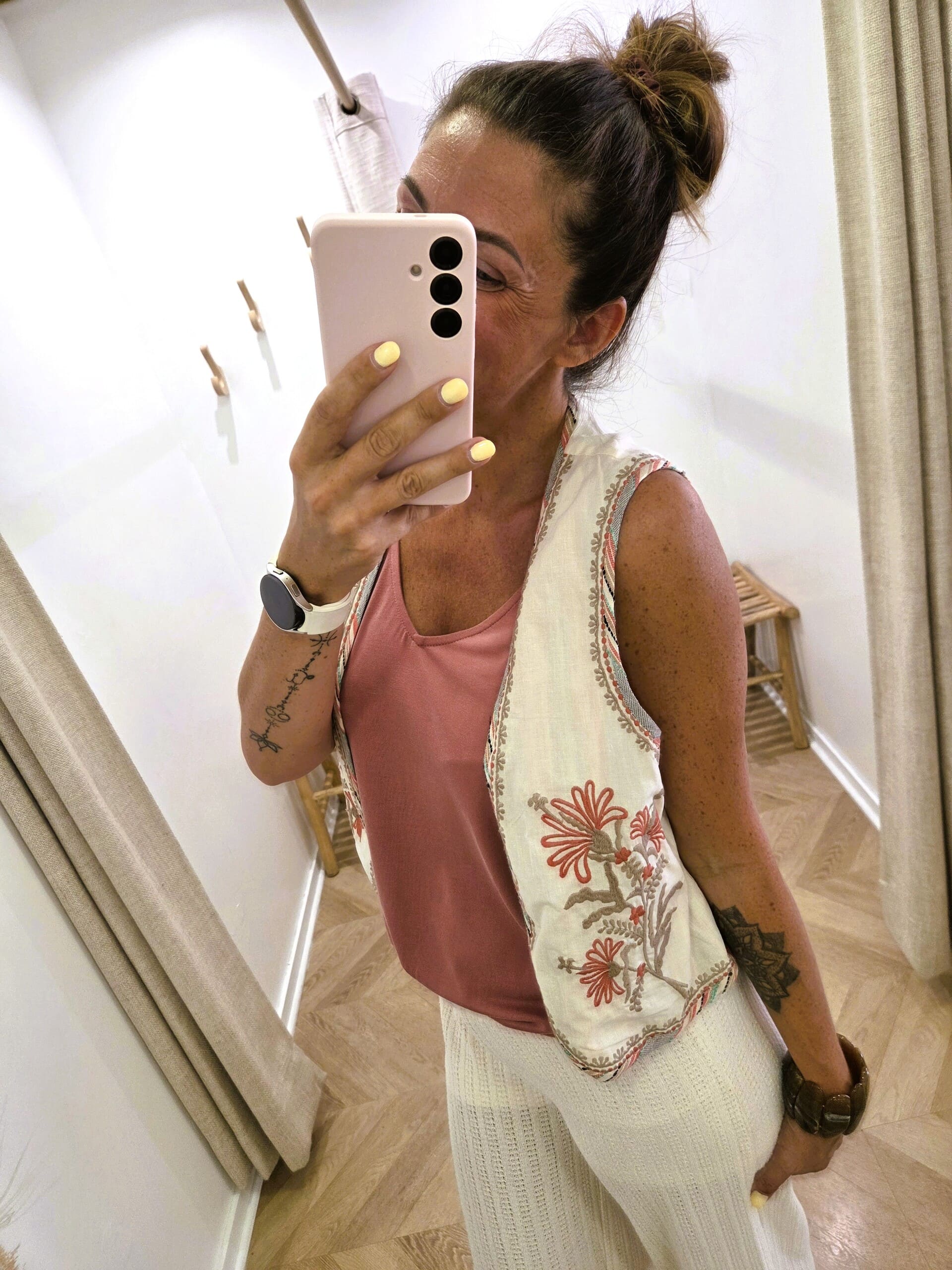 Gilet réversible Cristobal brodé