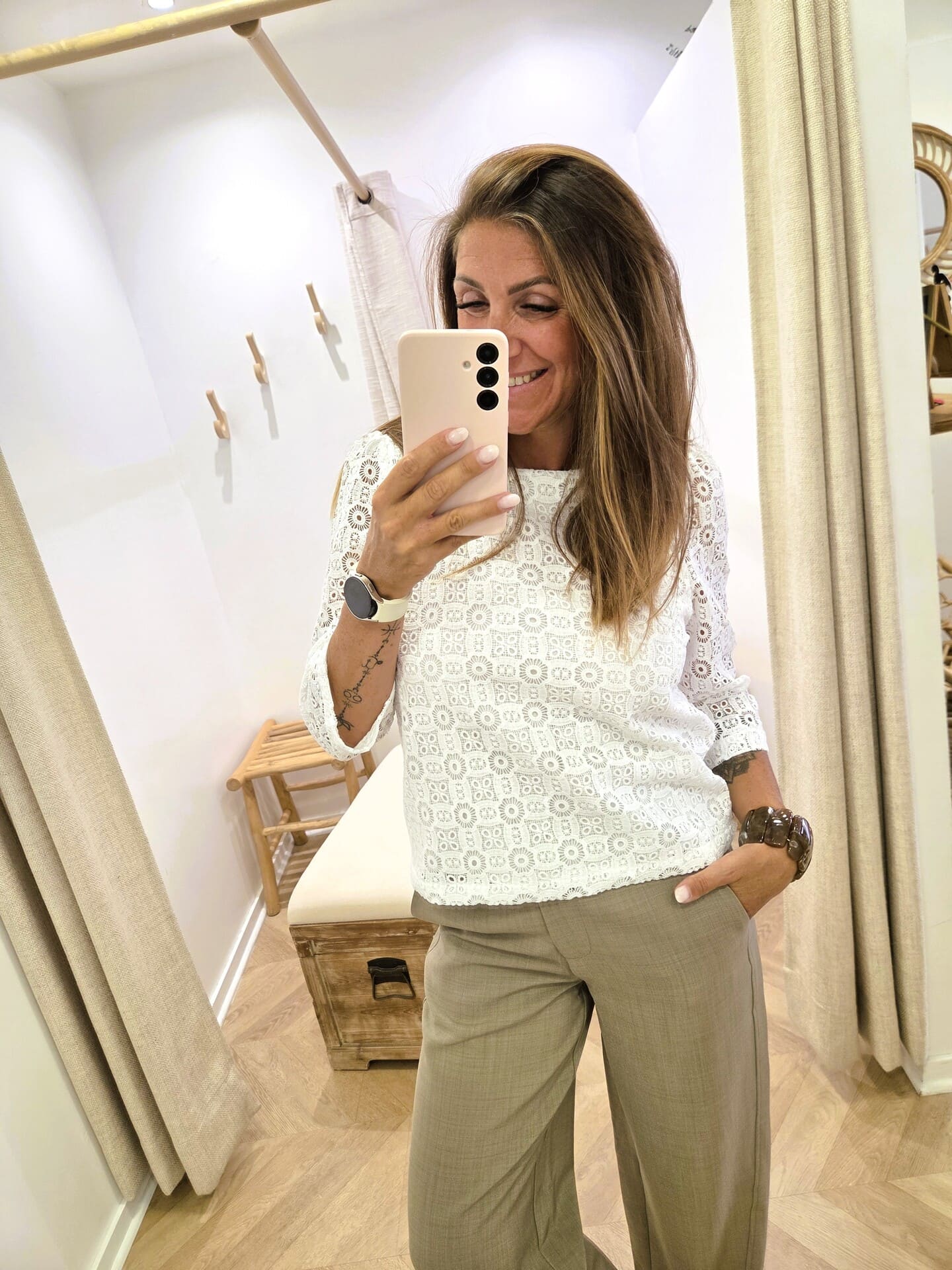 Blouse Molly en dentelle doublée – Image 5