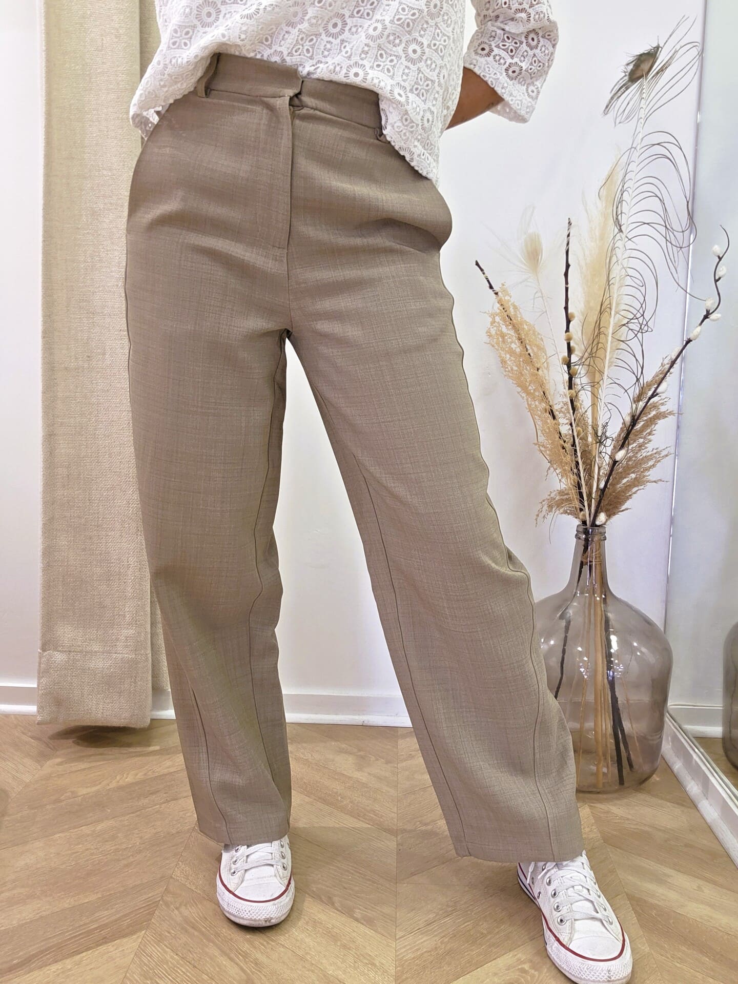 Pantalon habillé coupe droite Orerine