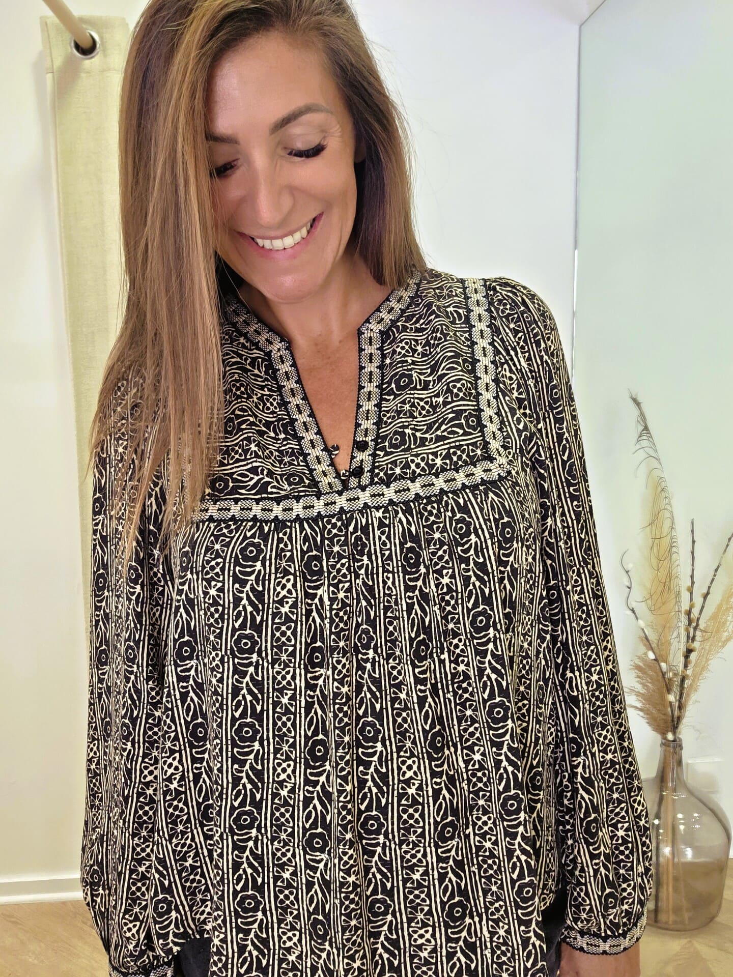 Blouse imprimée Amélie