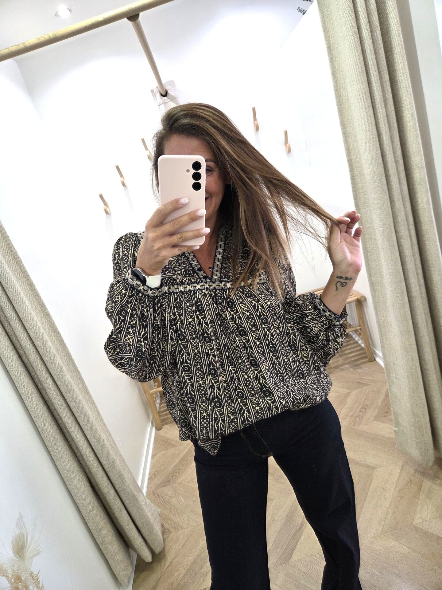 Blouse imprimée Amélie – Image 6