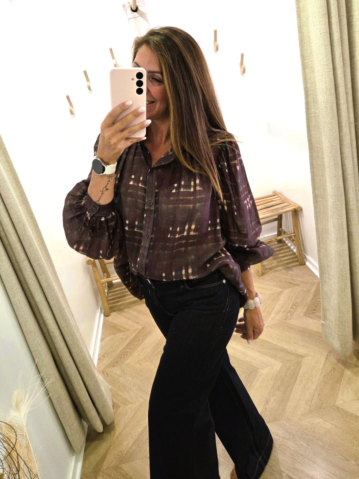 Blouse Yabbi imprimée en Tencel – Image 5
