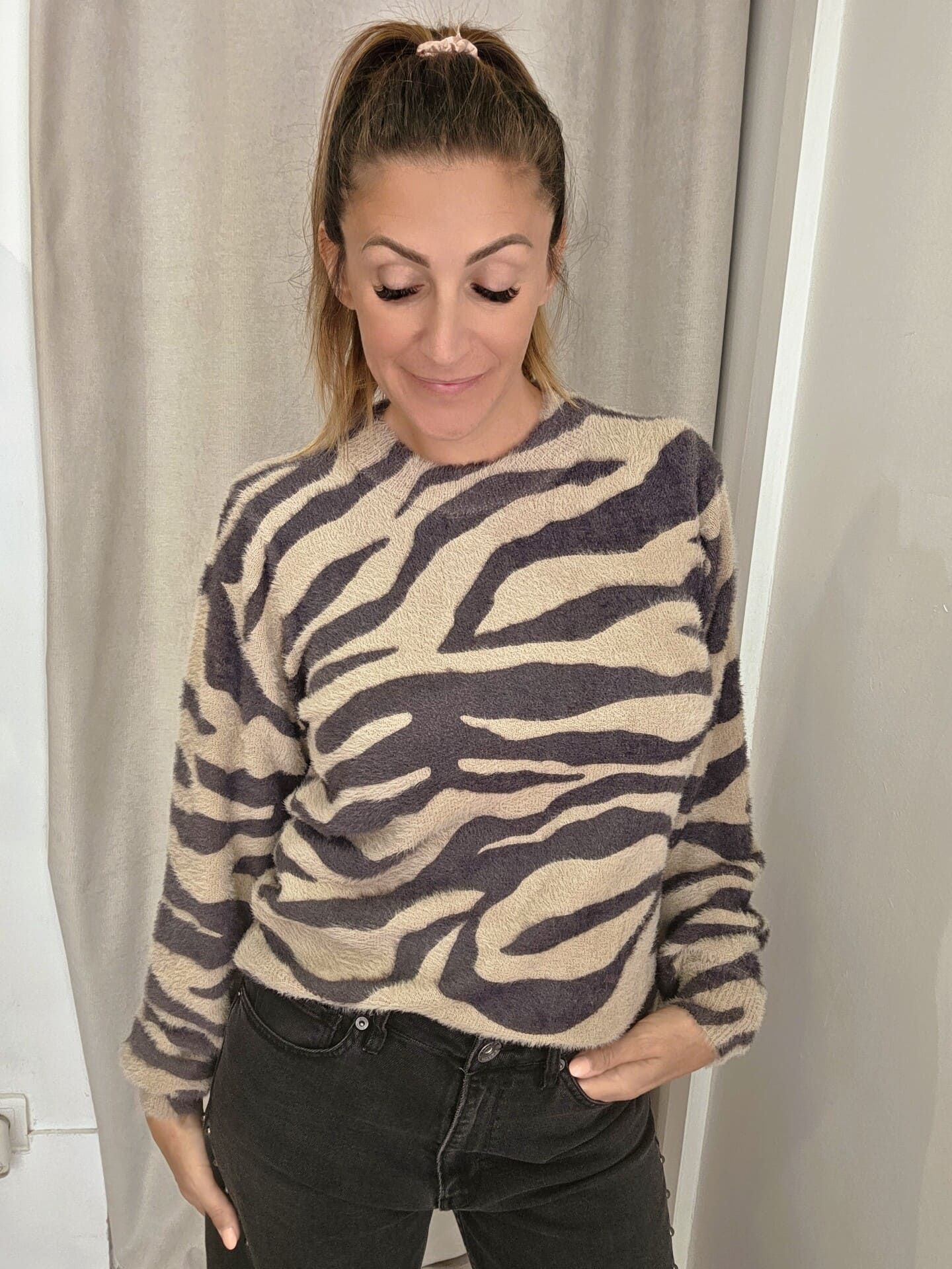 Pull zébré Zélie