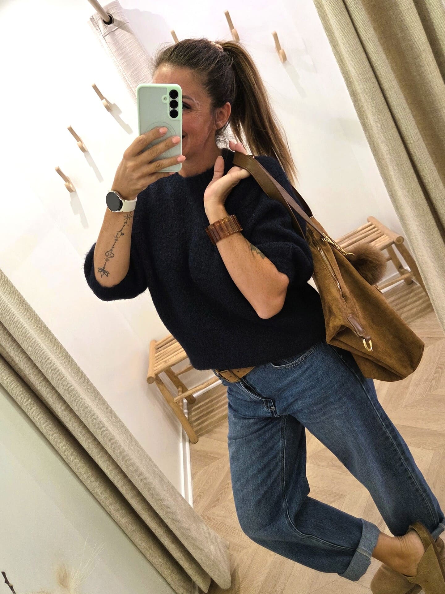 Pull bleu marine Lycie – Image 6